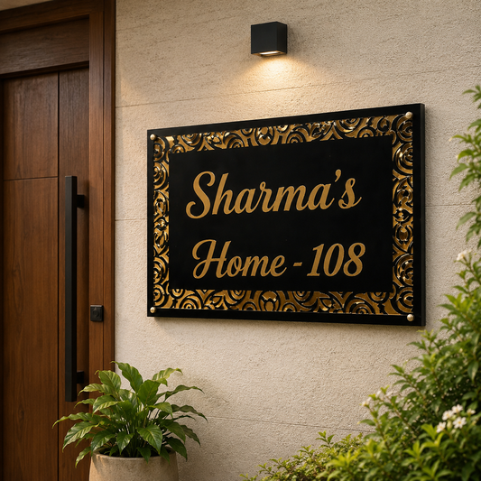 Seemlo Luxury Acrylic Name Plate