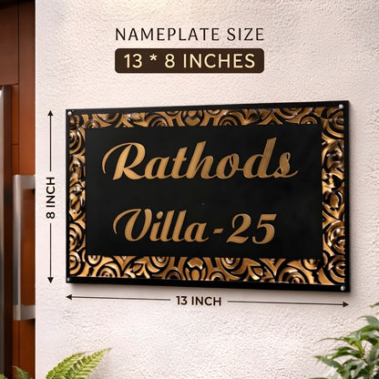 Seemlo Luxury Acrylic Name Plate
